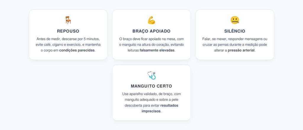Erros ao Medir a Pressão em Casa: Braço, Fala e Manguito Podem Alterar o Resultado