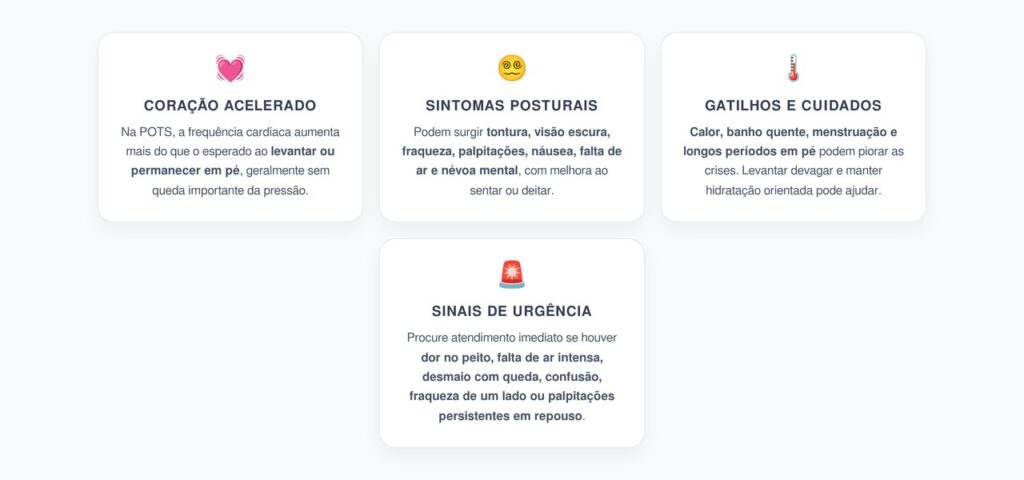 POTS: Coração Acelerado e Tontura ao Levantar Não São Apenas Ansiedade