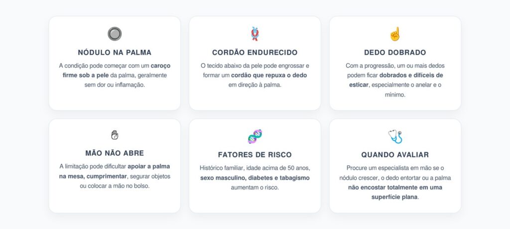 Contratura de Dupuytren: Sinais de que o Dedo Está Travando Dobrado