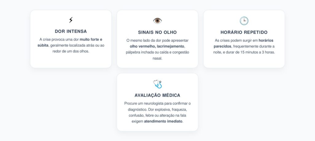 Cefaleia em Salvas: Sinais de Alerta de uma Dor Intensa e Repetitiva