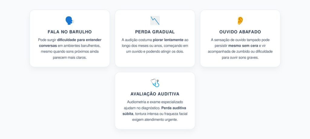 Otosclerose: Perda Auditiva Gradual que Pode Parecer Cera no Ouvido
