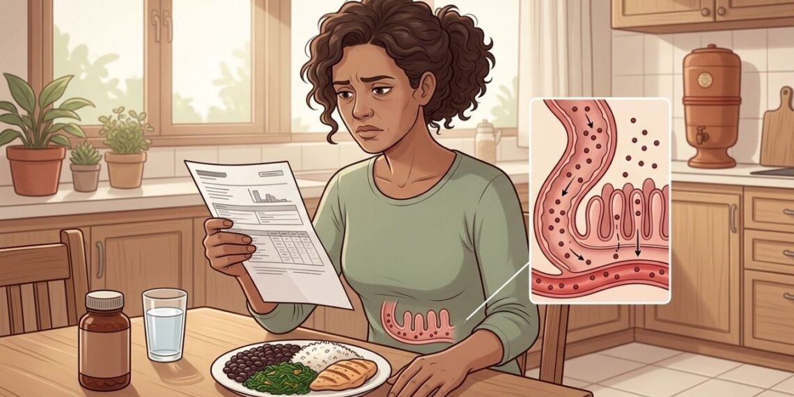 A anemia volta mesmo depois da reposição de ferro? O intestino pode não estar absorvendo o mineral como deveria