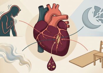 Os 5 principais fatores de risco para infarto que muita gente ignora no dia a dia