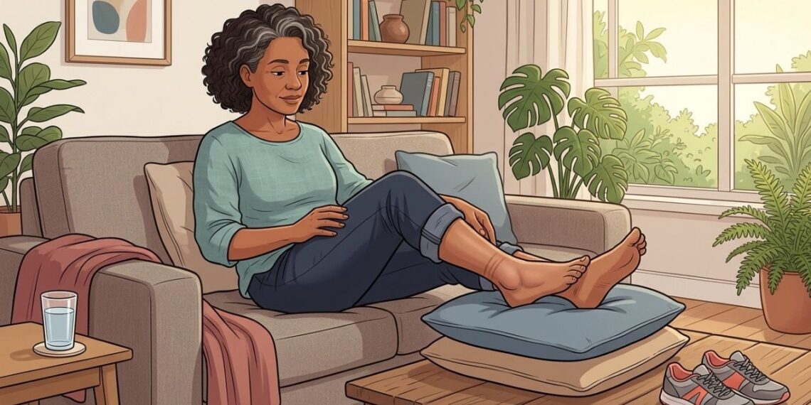 Como estimular a circulação nas pernas para reduzir naturalmente o inchaço e o peso ao fim da tarde