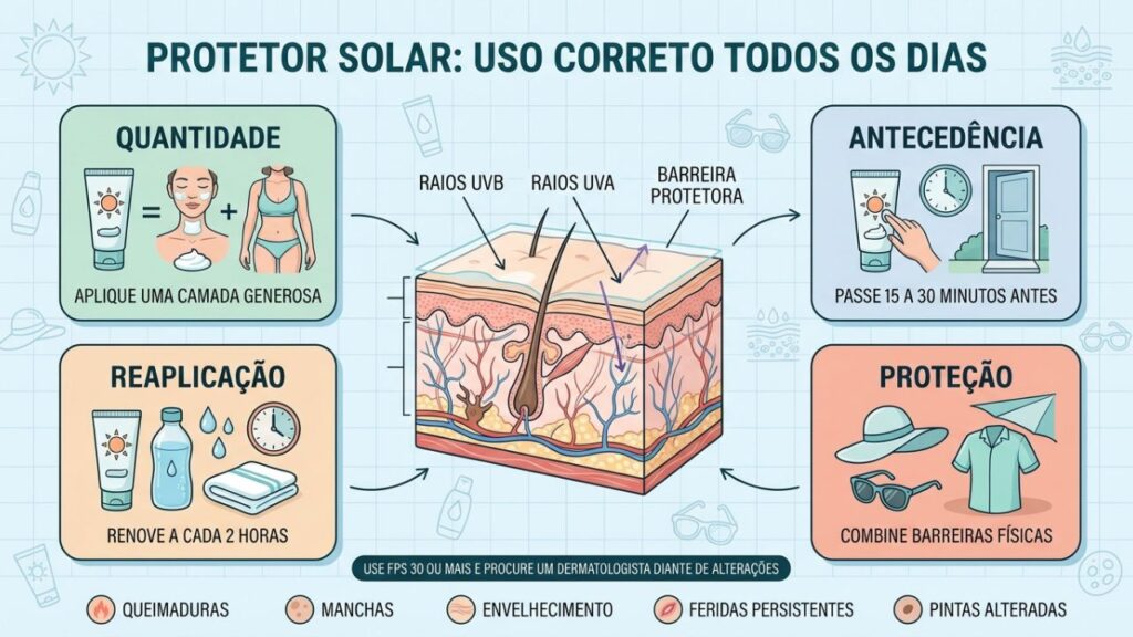 Quantidade, reaplicação, amplo espectro e proteção física fortalecem o cuidado diário.