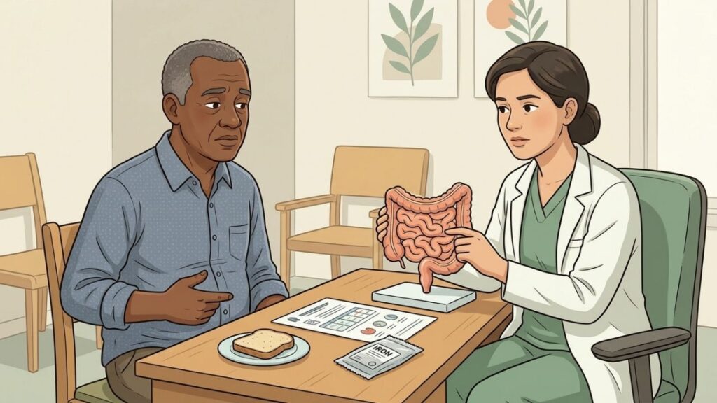 Corrigir o ferro sem investigar o intestino pode trazer melhora apenas temporária.