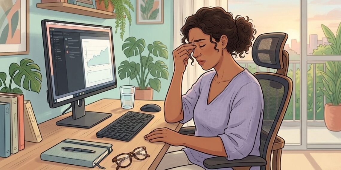 O que realmente causa dor de cabeça constante na testa e atrás dos olhos toda tarde