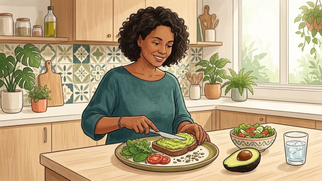 Consumo moderado de abacate favorece saciedade, colesterol e absorção de vitaminas.