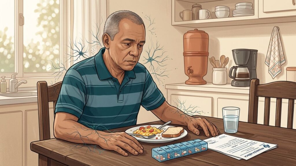 Isolamento e cansaço mental merecem investigação de vitamina B12.