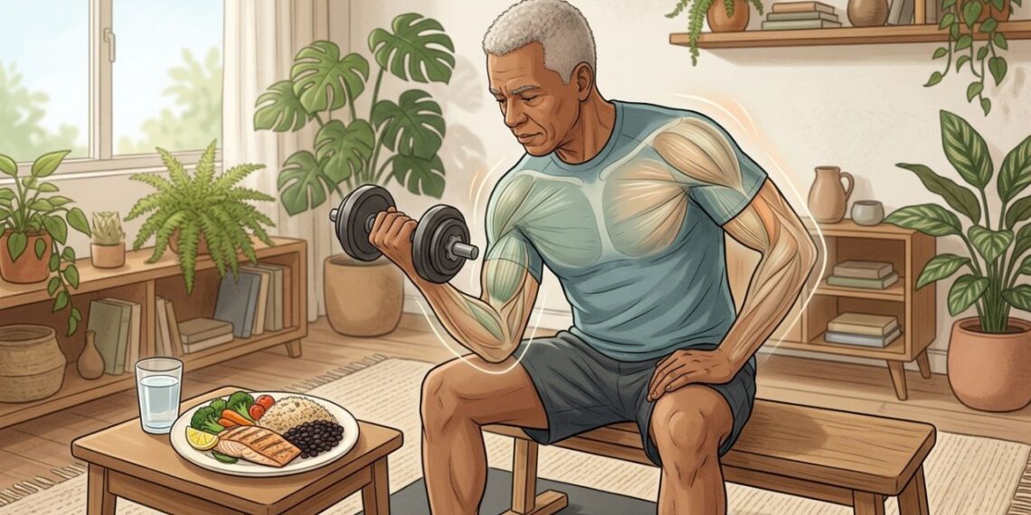 A melhor forma de consumir proteína para apoiar os músculos e o metabolismo depois dos 50 anos