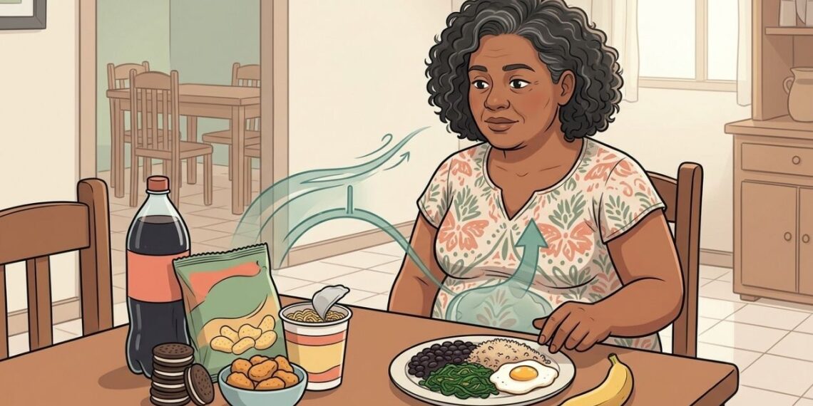Pesquisa aponta que pessoas que consomem muitos alimentos ultraprocessados apresentam maior risco de obesidade