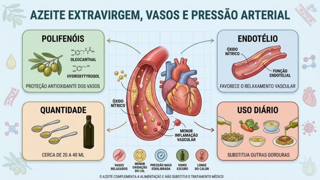 Polifenóis, endotélio, porção adequada e uso diário orientam o consumo consciente.