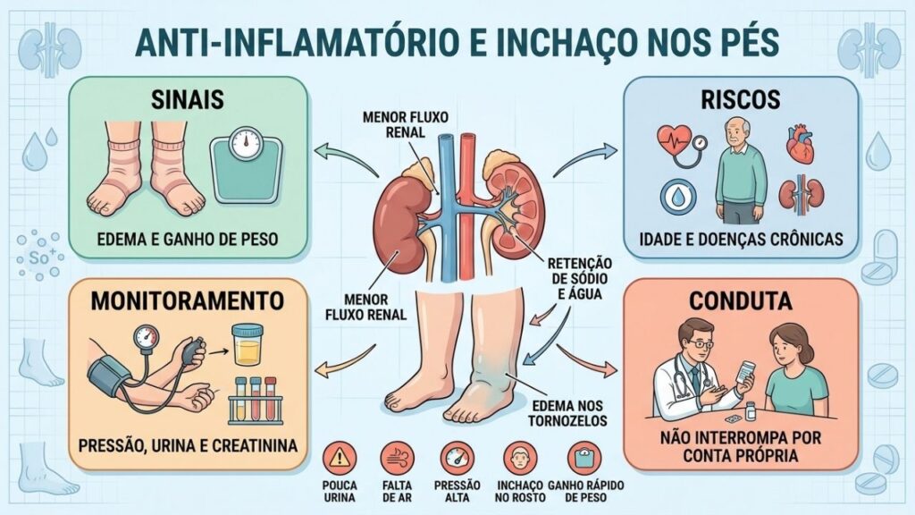 Sinais, riscos, monitoramento e orientação médica ajudam a prevenir sobrecarga renal.