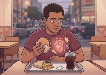 Pesquisa indica que pessoas que comem fast-food têm mais chances de desenvolver problemas cardíacos