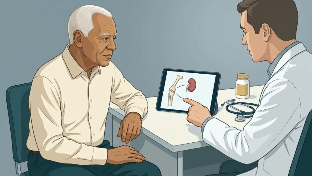 Exame de vitamina D ajuda a definir dose segura em idosos.