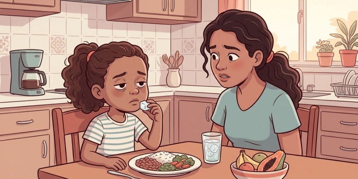 Palidez, cansaço e vontade de comer gelo ou terra podem indicar deficiência de ferro na infância