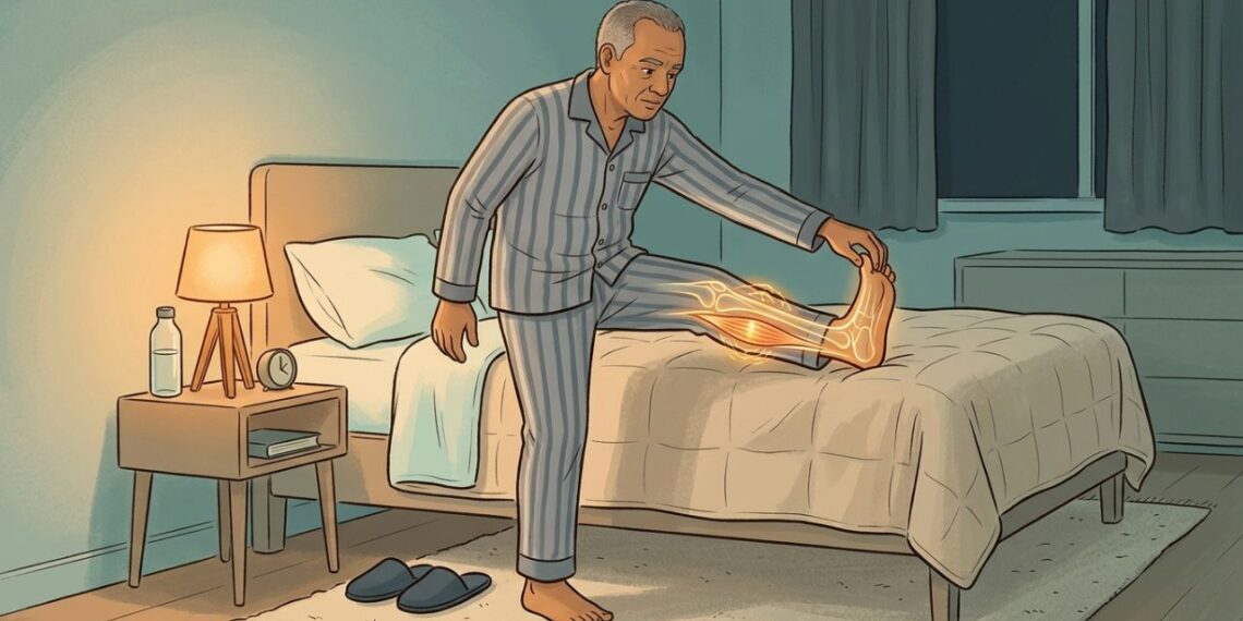 O que significa ter câimbras nas pernas durante a noite?