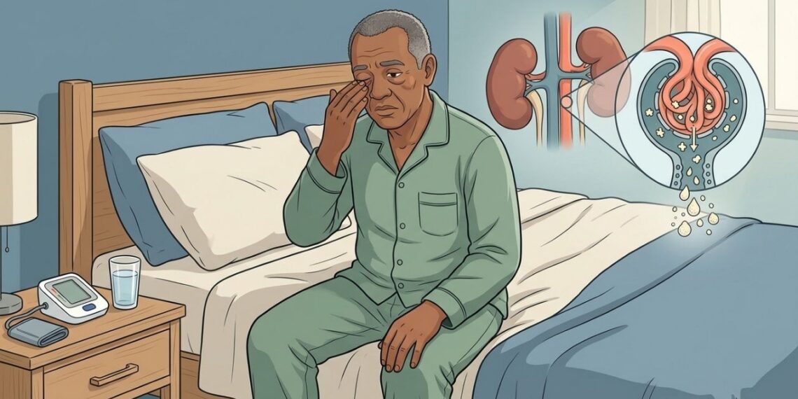 Levantar com inchaço nos olhos, urina espumosa e cansaço sem explicação pode ser um indício de problema nos rins
