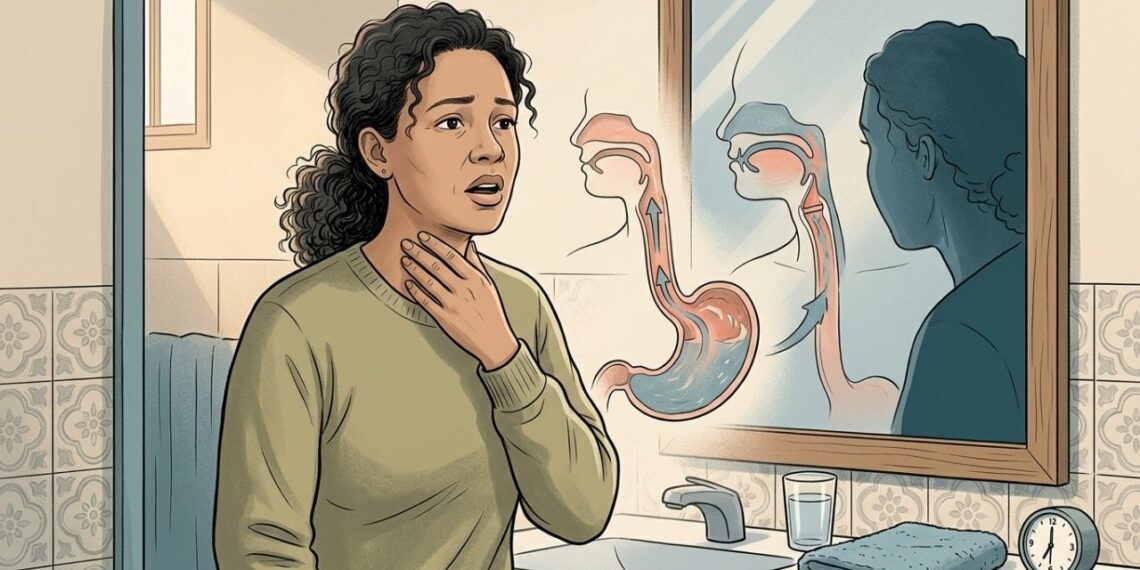 Sentir azia frequente, tosse seca à noite e rouquidão pela manhã sem motivo aparente pode ser um indício de refluxo gastroesofágico