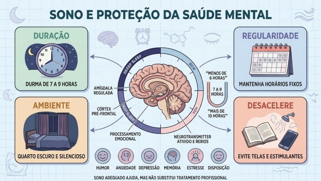 Duração, regularidade, ambiente e desaceleração ajudam a proteger a saúde emocional.