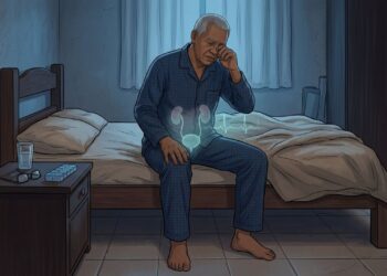 Por que a vontade de urinar à noite pode ser sinal de algo além da bexiga