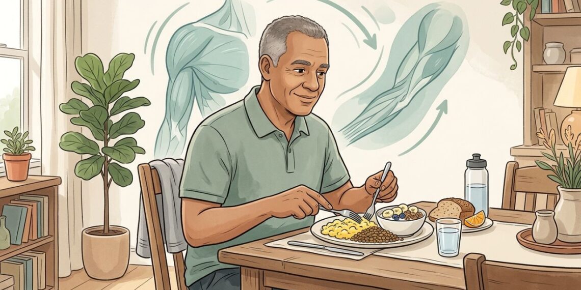 A melhor forma de consumir proteína para preservar os músculos e a força depois dos 40 anos