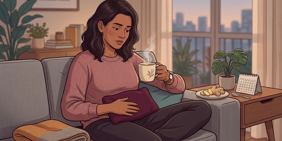 O melhor chá para aliviar as cólicas leves e o desconforto durante o período menstrual