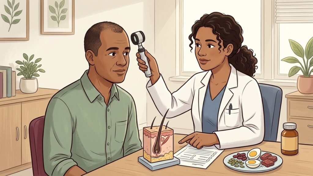Exames ajudam a diferenciar deficiência nutricional de outras causas da queda.