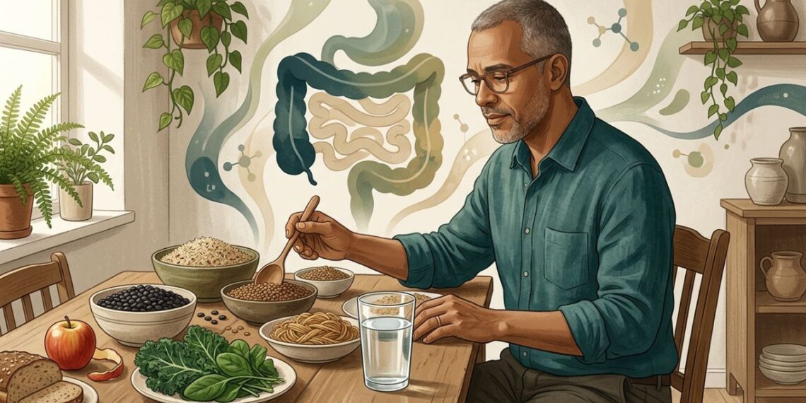 A melhor forma de consumir fibras para apoiar o intestino e o colesterol depois dos 40 anos