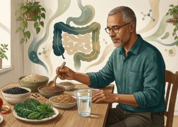 A melhor forma de consumir fibras para apoiar o intestino e o colesterol depois dos 40 anos
