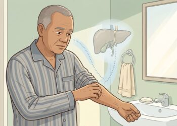 A coceira persistente no corpo nem sempre é pele seca, mas pode ser sinal no fígado ou na vesícula