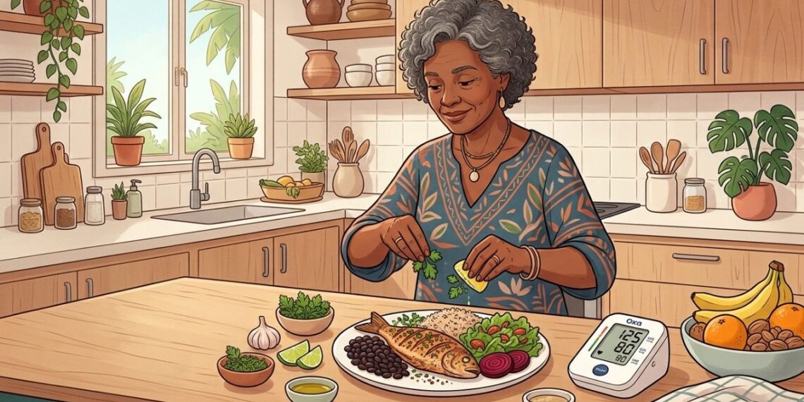 Mudanças na alimentação que ajudam a baixar a pressão e o que os estudos clínicos mostram