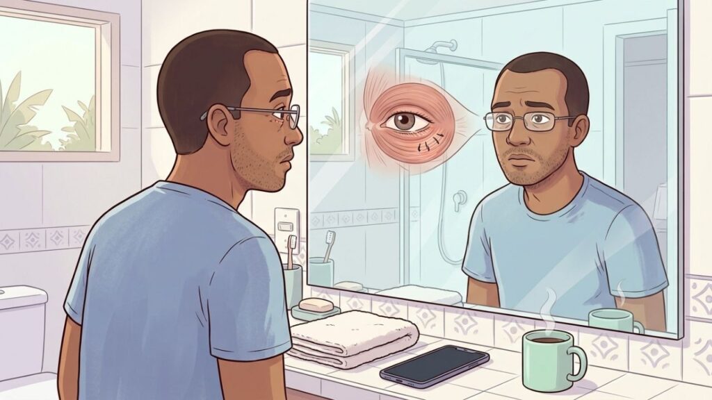 A mioquimia provoca contrações sutis, geralmente benignas e sem dor.