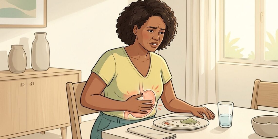 Estudos explicam o que indica uma dor intensa na boca do estômago após comer