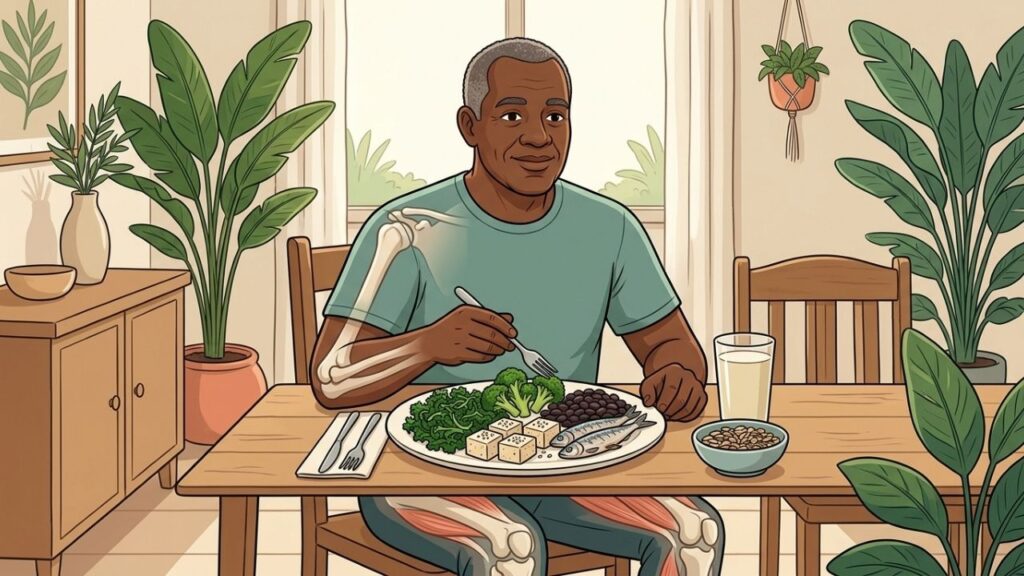 Variedade alimentar ajuda intolerantes à lactose a proteger ossos e músculos.