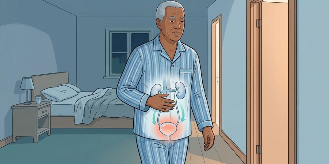 Você deve segurar a urina até dormir ou acordar para ir ao banheiro?