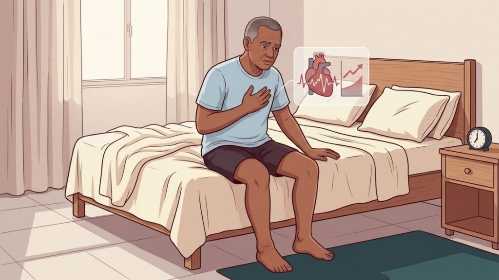 Cansaço, tontura e inchaço ao despertar merecem avaliação cardiovascular cuidadosa.