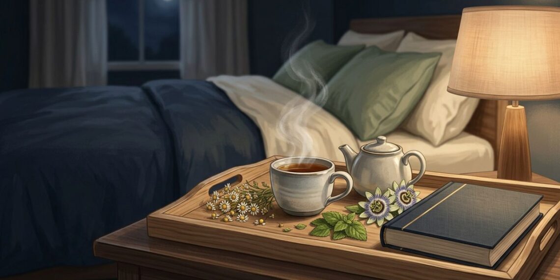 Chás que ajudam a relaxar antes de dormir e como escolher o melhor para você