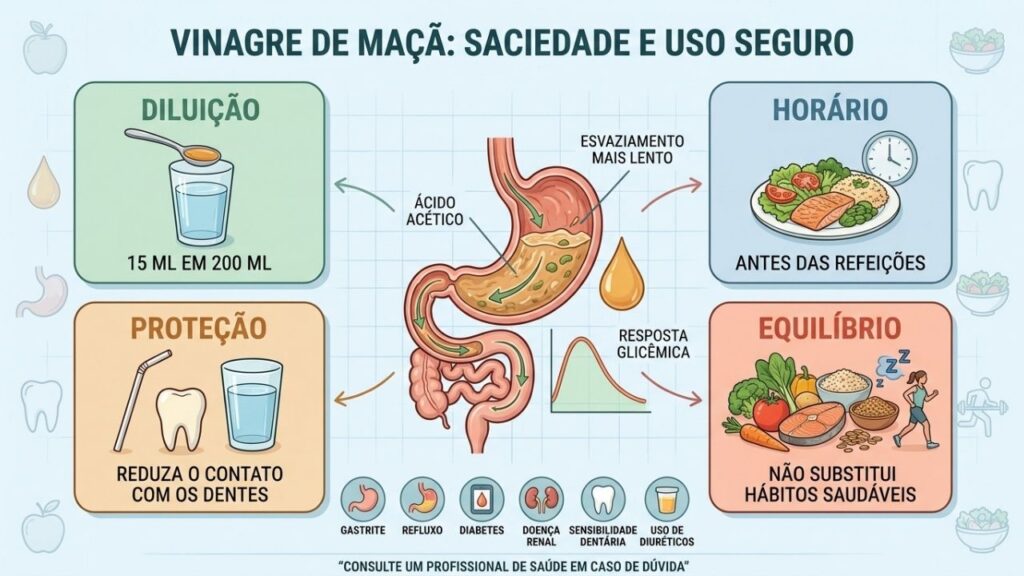 Diluição, horário, proteção dental e equilíbrio orientam o consumo seguro.