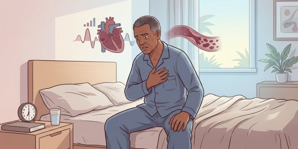O horário do dia em que o infarto acontece com mais frequência, segundo estudos