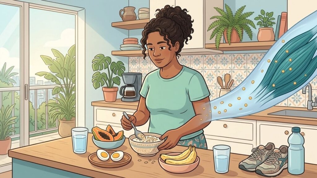Caminhar após comer favorece o uso da glicose pelos músculos.
