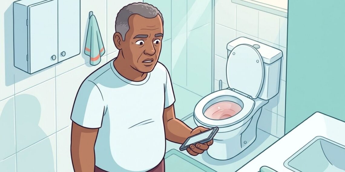 Sangue visível na urina mesmo sem dor não deve ser considerado normal e precisa ter a causa investigada