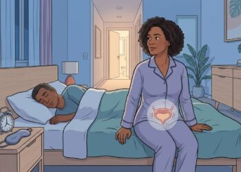 Você acorda várias vezes para urinar durante a noite, mas dorme rápido de novo? A próstata ou a bexiga podem estar mudando em silêncio