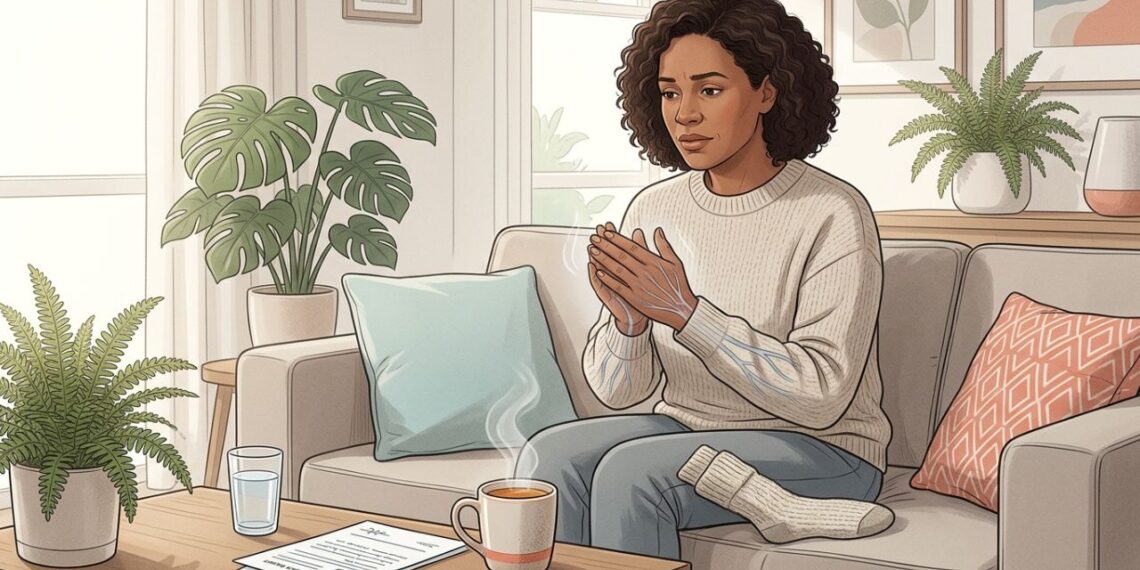 Por que as mãos e os pés ficam frios com facilidade e como melhorar a circulação no dia a dia