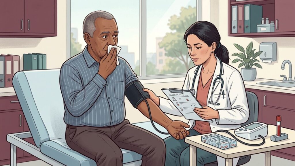 Episódios frequentes pedem avaliação dos medicamentos, da pressão e do sangue.