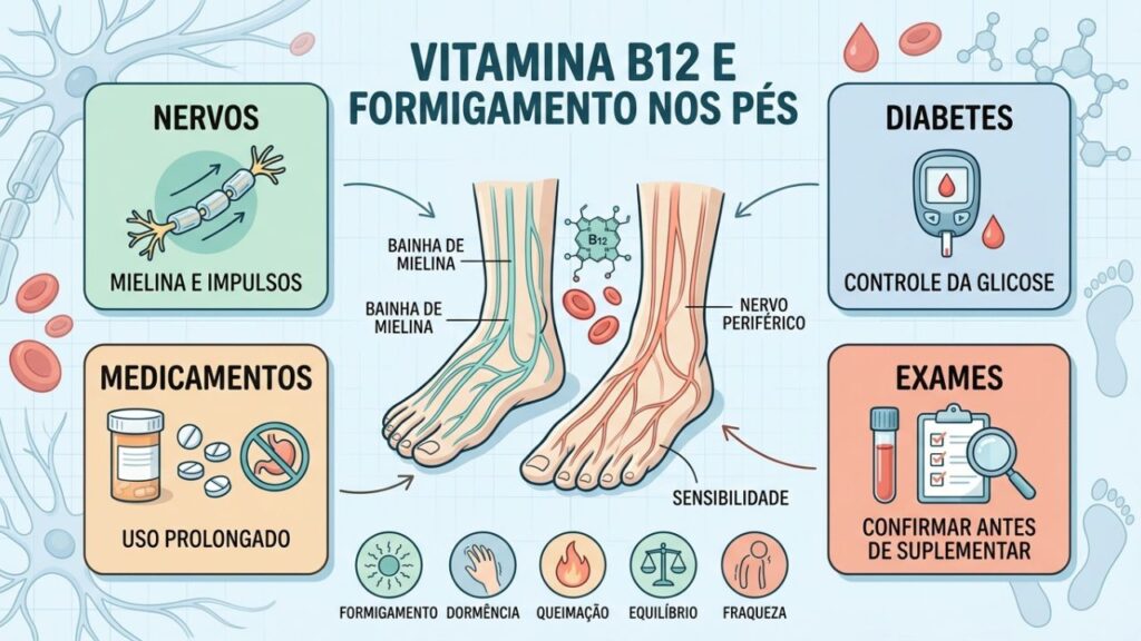 Nervos, glicose, medicamentos e exames orientam a investigação segura.