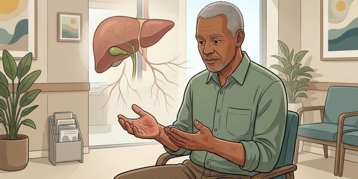 5 sintomas de problemas no fígado visíveis na pele