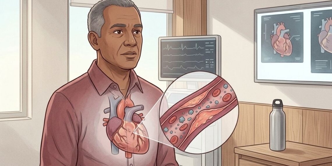 Um estudo afirma que pacientes com infarto do miocárdio apresentam níveis mais elevados de micro e nanoplásticos no sangue
