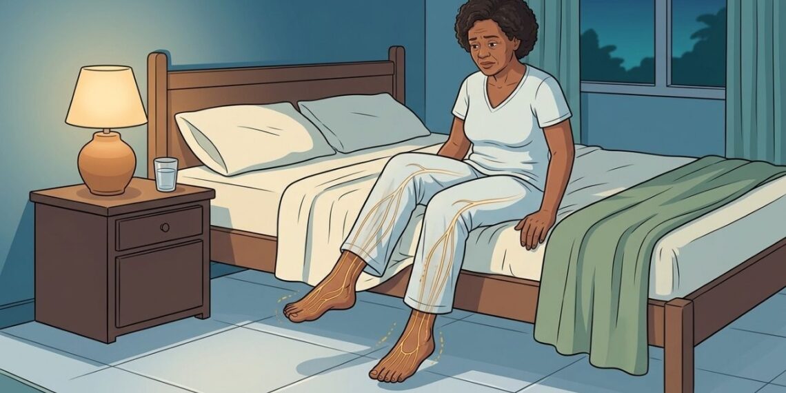 Queimação nos pés que piora durante a noite nem sempre é cansaço e pode ser um sinal precoce de neuropatia