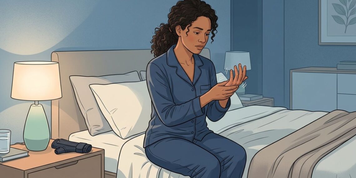 O que causa formigamento nas mãos durante a noite?